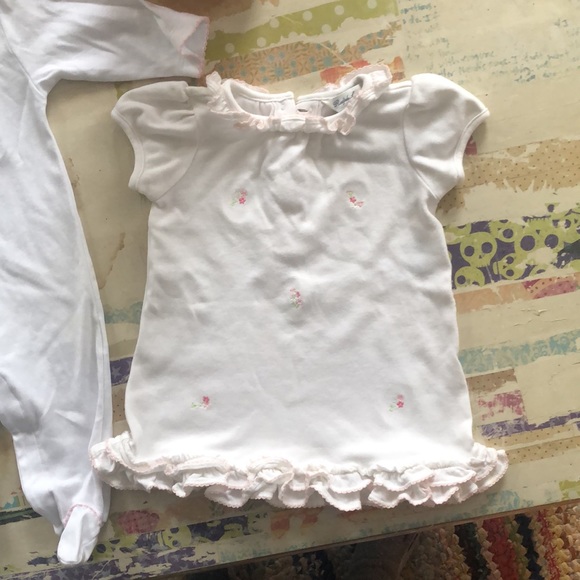 HUGE baby girl bundle! Includes: Onesie, dress, sweater, sun hats, bunny 3M-9M - Picture 2 of 16